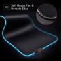 Havit RGB Gaming Mouse Pad Soft Non-Slip Rubber Base Mouse Mat for Laptop Computer PC Games (31.5 X 11.8 X 0.16 inches, Black)