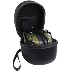 Caseling Hard Case for Howard Leight Impact Sport OD Electric Earmuff. - Includes Mesh Pocket for Accessories. - Black