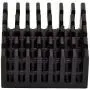 20pcs Aluminum Heatsink 20x20x10mm / 0.79x0.79x0.39 inches with Thermal Conductive Adhesive Tape for Electronic Chip MOS IC Diode Triode Cooling Heat Dissipation