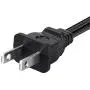 Monoprice AC Power Cord Cable - 3 Feet Without Polarized | 18AWG, 10A (NEMA 1-15P to IEC-320-C7) Black Monoprice AC Power Cord Cable - 3 Feet Without Polarized | 18AWG, 10A (NEMA 1-15P to IEC-320-C7) Black