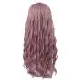 SinRain Long Curly Pink Lolita Wigs For Women Girls (2#)