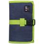 Electronic Organizer, BUBM Travel Cable Bag/USB Drive Shuttle Case/Electronics Accessory Organizer for Home Office-Blue