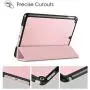 Fintie Case for New iPad 8th Gen (2020) / 7th Generation (2019) 10.2 Inch - Lightweight Slim Shell Standing Hard Back Cover with Auto Wake/Sleep Feature, Rose Gold