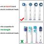 Toothbrush Cover for Oral-b Electric Toothbrush, Electric Toothbrush Replacement Heads Cover for Travel Toothbrushes, Brush Protection Cover for Home (3 PCS)
