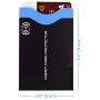 RFID Sleeves Credit Card Sleeve – Credit Card Protector Sleeves Blocks Credit Cards Transfer of Data Protecting Against Thieves Electronic Pickpocketing – 10 PCS Black