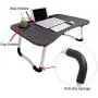 Laptop Bed Tray Table, Astory Portable Laptop Desk Lap Tablet with Foldable Legs&Cup Slot, Multifunctional Notebook Stand Reading Holder for Eating Breakfast, Reading Book, Watching Movie on Bed/Couch
