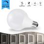 12 Pack G25 LED Vanity Light Bulb CRI 95, JandCase 60W Equivalent Dimmable Globe Bulb, 5000K Daylight White, 9.5W, 800LM, Low Blue Light for Makeup Mirror, Bathroom, E26 Base, UL Listed