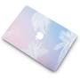 KECC Laptop Case Compatible with MacBook Pro 13'' (2021/2020/2019/2018/2017/2016) Plastic Hard Shell Cover A2338 M1 A2289 A2251 A2159 A1989 A1706 A1708 Touch Bar (Blue Feather)