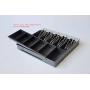 HK SYSTEMS 16'' Heavy Duty Black Manual Push Open Cash Drawer with 5Bill/5Coin Stainless Steel