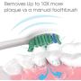 Electric Toothbrush with Powerful Sonic Cleaning-Rechargeable Electric Toothbrushes for Teeth Whitening and Cleaning, 5 Modes, Smart Timer, 2 Replacement Heads, White Electric Toothbrush with Powerful Sonic Cleaning-Rechargeable Electric Toothbrushes for Teeth Whitening and Cleaning, 5 Modes, Smart Timer, 2 Replacement Heads, White