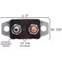 Fastronix 30A 12V Type 1 Automatic Reset Circuit Breaker with Cover