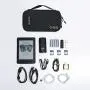 BAGSMART Electronic Organizer Travel Cable Organizer Bag Portable Electronic Accessories Bag for Cable, USB, Black and Grey