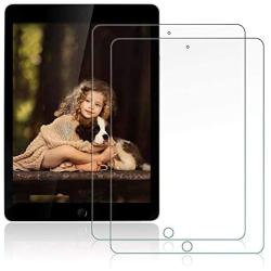 OKP [2 Pack] New Screen Protector for iPad 8th Generation 10.2 inch (2020 Release)/ iPad 7th Generation (2019), Clear Tempered Glass Film with Anti-Scratch/High Definition/Bubble Free