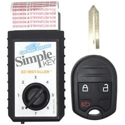 Car Keys Express Simple Key 3-Button Remote Compatible/Replacement for Ford & Lincoln Vehicles