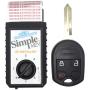 Car Keys Express Simple Key 3-Button Remote Compatible/Replacement for Ford & Lincoln Vehicles