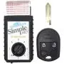 Car Keys Express Simple Key 3-Button Remote Compatible/Replacement for Ford & Lincoln Vehicles