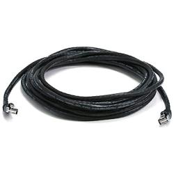 Monoprice Cat6 Ethernet Patch Cable - Network Internet Cord - RJ45, Stranded, 550Mhz, UTP, Pure Bare Copper Wire, 24AWG, 14ft, Black