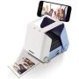 KiiPix Smartphone Picture Printer, Blue | Instantly Print Fun, Retro-Style Photos Right from Smartphone Screen | Portable | No Batteries Required | Great for Crafts, Parties and More!