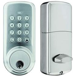 Keypad Deadbolt Lock, Digital Electronic Bluetooth Door Lock with Keypad Auto Lock for Home Hotel Apartment Office