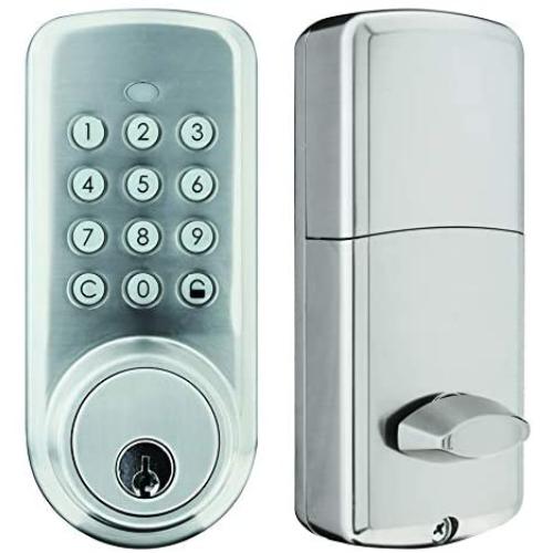 Keypad Deadbolt Lock, Digital Electronic Bluetooth Door Lock with Keypad Auto Lock for Home Hotel Apartment Office