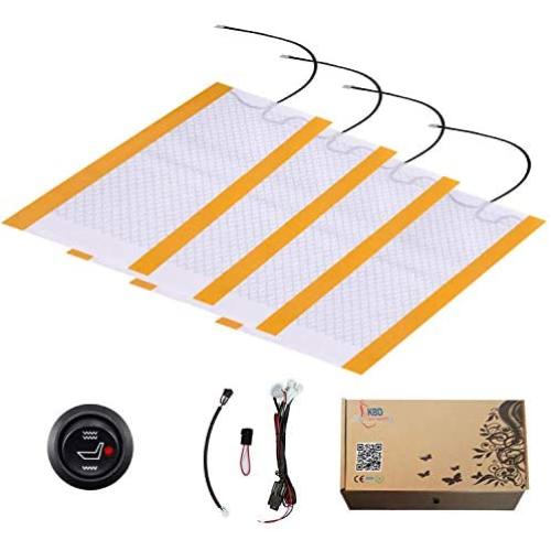 KBD Universal seat Heater kit for Most Vehicle with Hi/Lo Setting 2 Seats