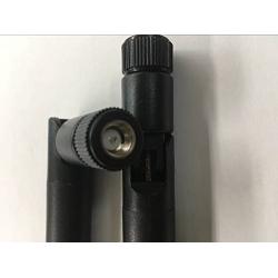 Saide UFL to SMA Female Connector Pigtail Cable IPX to SMA Male SMA to IPX 1.13 15cm for 2.4G 5DB WiFi Indoor Omni-Directional Antenna Pack of 2