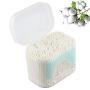 Organic Qtips Cotton Swabs, 300Count - 100% Pure Natural Biodegradable Cotton, Chlorine-Free Hypoallergenic, Soft, Gentle & Absorbent Buds