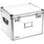 Vaultz Locking File Storage Chest, Two-Handled, Letter/Legal File Storage, 17 1/2 W x 14 D x 12 1/2 H Inches, White (VZ00169)