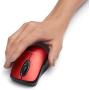 Amazon Basics Wireless Computer Mouse with USB Nano Receiver - Red