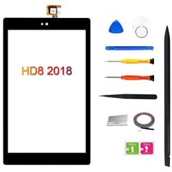 Original Quality Screen Replacement for Amazon Kindle Fire HD8 HD 8 8th Gen 2018 L5S83A, 8Inch Touch Screen Digitizer + Full Repair Kit