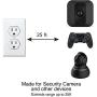25ft Power Extension Cable Compatible with Blink Mini, Xbox Series X, Echo Connect, Nintendo Switch, PS4 Xbox Controller, and Cameras.