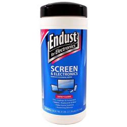 Endust for Electronics, Surface cleaning wipes, Great LCD and Plasma wipes, 70 Count (11506)