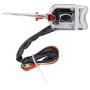 XtremeAmazing 12V Universal Street Hot Rod Turn Signal Switch with LED Electronic Fixed Turn Signal Flasher Relay