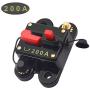 smseace 200A Manual Reset Circuit Breaker Auto Car Marine Boat Motor Audio Inline Fuse Waterproof Protect Electrical Equipment Multiple Current Options Circuit Breaker 5i-958Q-200A