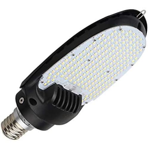 115W LED Corn Light Bulb with Rotatable Mogul E39 Base, 5000K 15500 Lumen(500W Metal Halide Eq), 180° Commercial Led Paddle Bulb for Retrofitting Parking Lot Wall Pack Street Flood Lighting Fixtures
