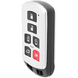 KRSCT Keyless Key Fob Fits Toyota Sienna 2011-2019 Entry Remote 6-Button (HYQ14ADR) Replaces Key Replacement P/N 89904-08010