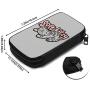 Hxuedan The Big Bang Theory Soft Kitty Data Cable Storage Bag Portable and independently Designed Storage Box, Suitable for Outdoor Travel to Place Data Cable Electronic Products, etc.