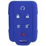 2Pcs WERFDSR Sillicone key fob Skin key Cover Remote Case Protector Shell for 2015 2016 Chevrolet Suburban Tahoe GMC Yukon Smart Remote red blue 2Pcs WERFDSR Sillicone key fob Skin key Cover Remote Case Protector Shell for 2015 2016 Chevrolet Suburban Tahoe GMC Yukon Smart Remote red blue