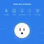 Smart Plug Works with Alexa, Google Assistant, SmartThings for Voice Control, Teckin Mini Smart Outlet Home Automation Modules, No Hub Required, FCC ETL Certified,Only Supports 2.4GHz Network