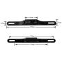 YIMU New Model Backup Camera Belt for Car/SUV/Pickup/Truck/Van/RV/Trailer Single Power Rear View System Driving/Reversing Use IP67 Waterproof Night Vision