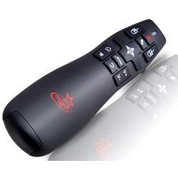 Wireless Powerpoint Presentation Remote Clicker and Keynote Presenter with Wireless Mouse (PR-820) from Red Star Tec
