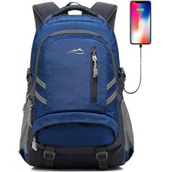 School Backpack BookBag for Student College Travel Hiking Fit Laptop Up to 15.6 Inch