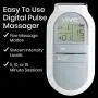 Vive Digital TENs Unit - Portable Muscle Stimulator Electrode Machine Pad Device - Electrotherapy Massager for Neck, Back, Nerve and Sciatica Pain Relief - Personal Electric Home EMS Stim Therapy
