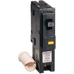 Square D by Schneider Electric HOM120GFICP Homeline 20 Amp Single-Pole GFCI Circuit Breaker