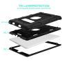 iPad 6th Generation Cases, iPad Case, iPad 9.7 Inch Case, Hybrid Shockproof Rugged Drop Protection Cover Built with Kickstand for iPad 9.7 inch A1893 / A1954 / A1822 / A1823 (Black)