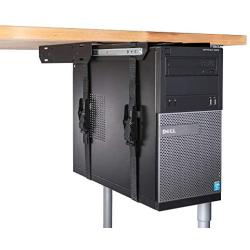 Penn Elcom Under-Desk Computer Mount, Adjustable with Slide-Out Access, 71 Inches - PC Tower Holder