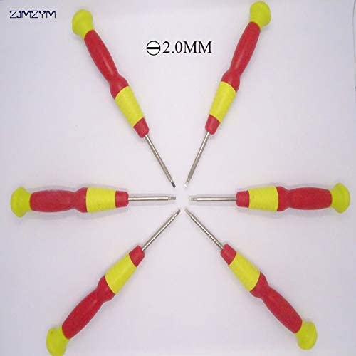 Screwdriver 10PC/set 2017 wholesale Hulu 2.0MM screwdriver head Flat-blade screwdriver for repairing mobile phone and electronic product