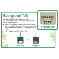 Variable Speed Blower 3.0 ECM Motor & Module Kit Replaces Carrier/Bryant # 58MV660006 58MV660001 HD44RE122 HD44RE120 HD44RE124