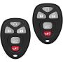 VOFONO Car Key Fob 5 Buttons Flip Keyless Remote Control Key Fob for GMC Acadia Yukon/Cadillac Escalade SRX/Chevy Suburban Tahoe Traverse/Buick Enclave FCC ID: OUC60270, OUC60221(Pack of 2)