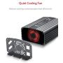 BESTEK 500W Power Inverter DC 12V to 110V AC Converter with 4.8A Dual USB Car Charger ETL Listed (Grey)